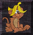 Cool Creations Embroidery Designs - Monkey with banana hat
