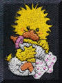 Cool Creations Embroidery Designs - Duckling holding bottle