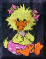 Cool Creations Embroidery Designs - Duckling with cup