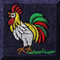 Cool Creations Embroidery Designs - Chickens, Cock