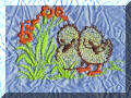 Cool Creations Embroidery Designs - Two chickens