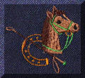Cool Creations Embroidery Designs - Horse and shoe