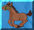 Cool Creations Embroidery Designs - Happy horse