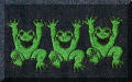 Cool Creations Embroidery Designs, wild animals - Three little frogs
