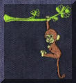Cool Creations Embroidery Designs, wild animals - Monkey