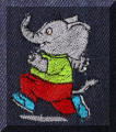 Cool Creations Embroidery Designs - Elephant jogging