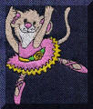 Exquisite embroidery designs by Cool Creations - Mouse ballet