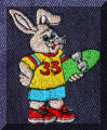 Colourful Embroidery designs by Cool Creations - Rabbit with skate board