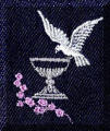 Exquisite embroidery designs by Cool Creations - Dove and cup