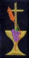 Exquisite embroidery designs by Cool Creations - Cup and cross