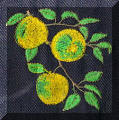 Exquisite embroidery designs by Cool Creations - Yellow Apples