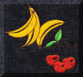 Exquisite embroidery designs by Cool Creations - Bananas and Cherries