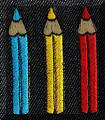 Exquisite embroidery designs by Cool Creations - Three pencils