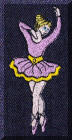 Exquisite embroidery designs by Cool Creations - Doll ballet