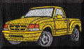 Embroidery designs by Cool Creations - Yellow bakkie
