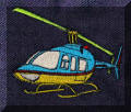 Embroidery designs by Cool Creations - Helicopter