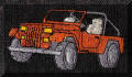 Embroidery designs by Cool Creations - Orange jeep
