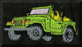 Embroidery designs by Cool Creations - Green Jeep