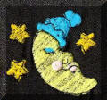 Exquisite embroidery designs by Cool Creations - Sleeping moon