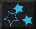 Three blue stars by Cool Creations