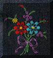 Beautiful embroidery designs by Cool Creations - Daisies in bouquet