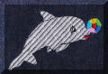 Cool Creations Embroidery Designs - Dolphin with ball