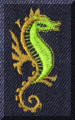 Cool Creations Embroidery Designs - Bright green seahorse