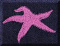 Cool Creations Embroidery Designs - Pink starfish
